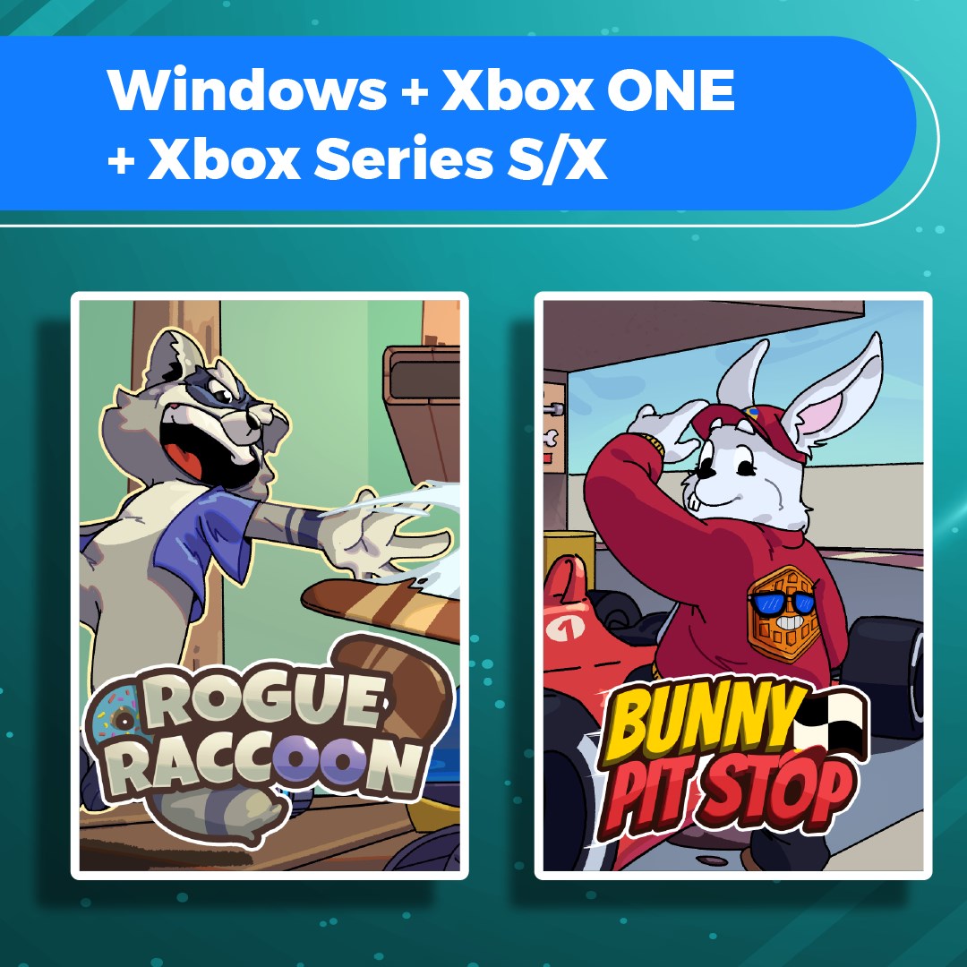 Bunny Pit Stop / Rogue Raccoon (Bundle) - Xbox live key - United Kingdom