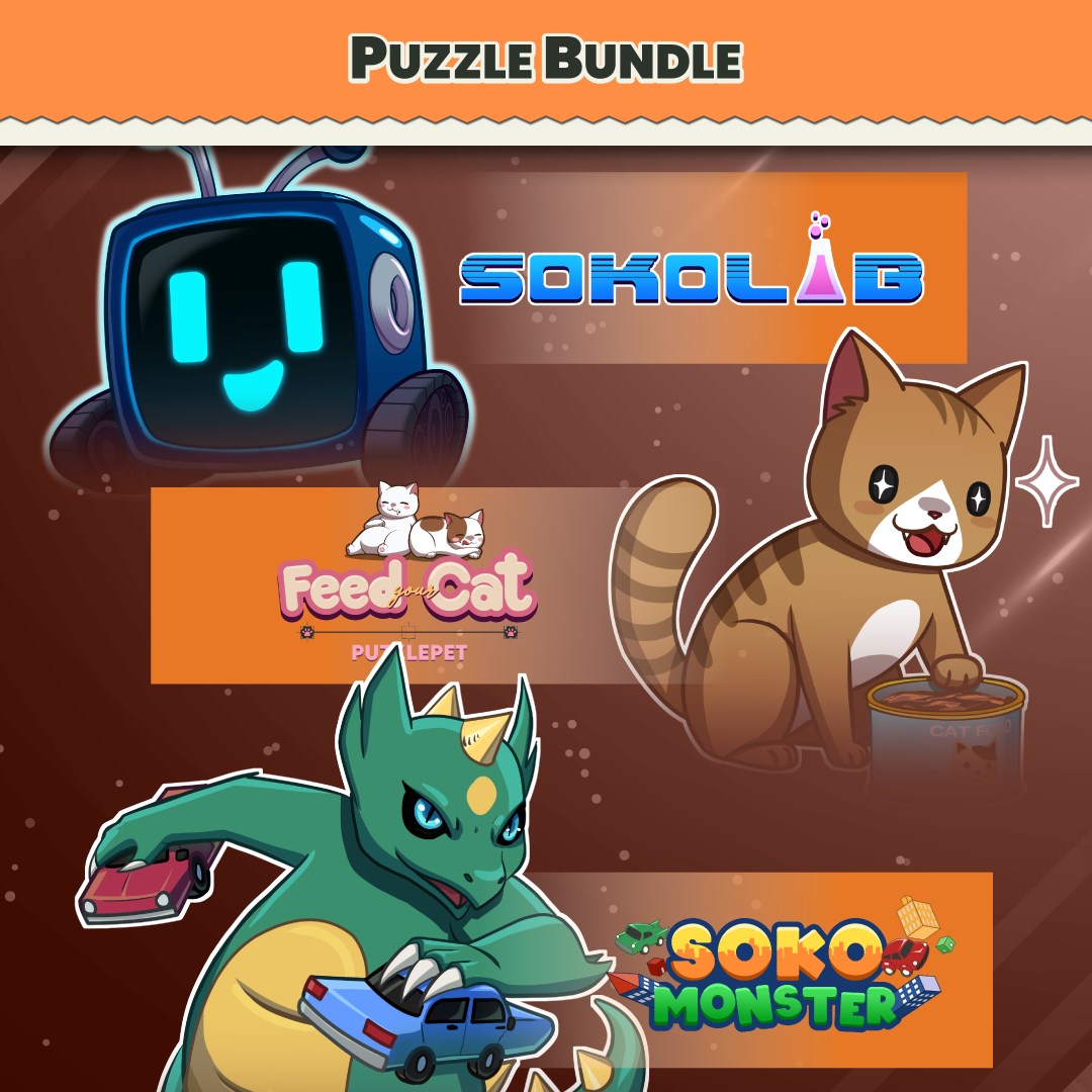 Sokomonster + Sokolab + Feed Your Cat (BUNDLE) - Xbox live key - United Kingdom