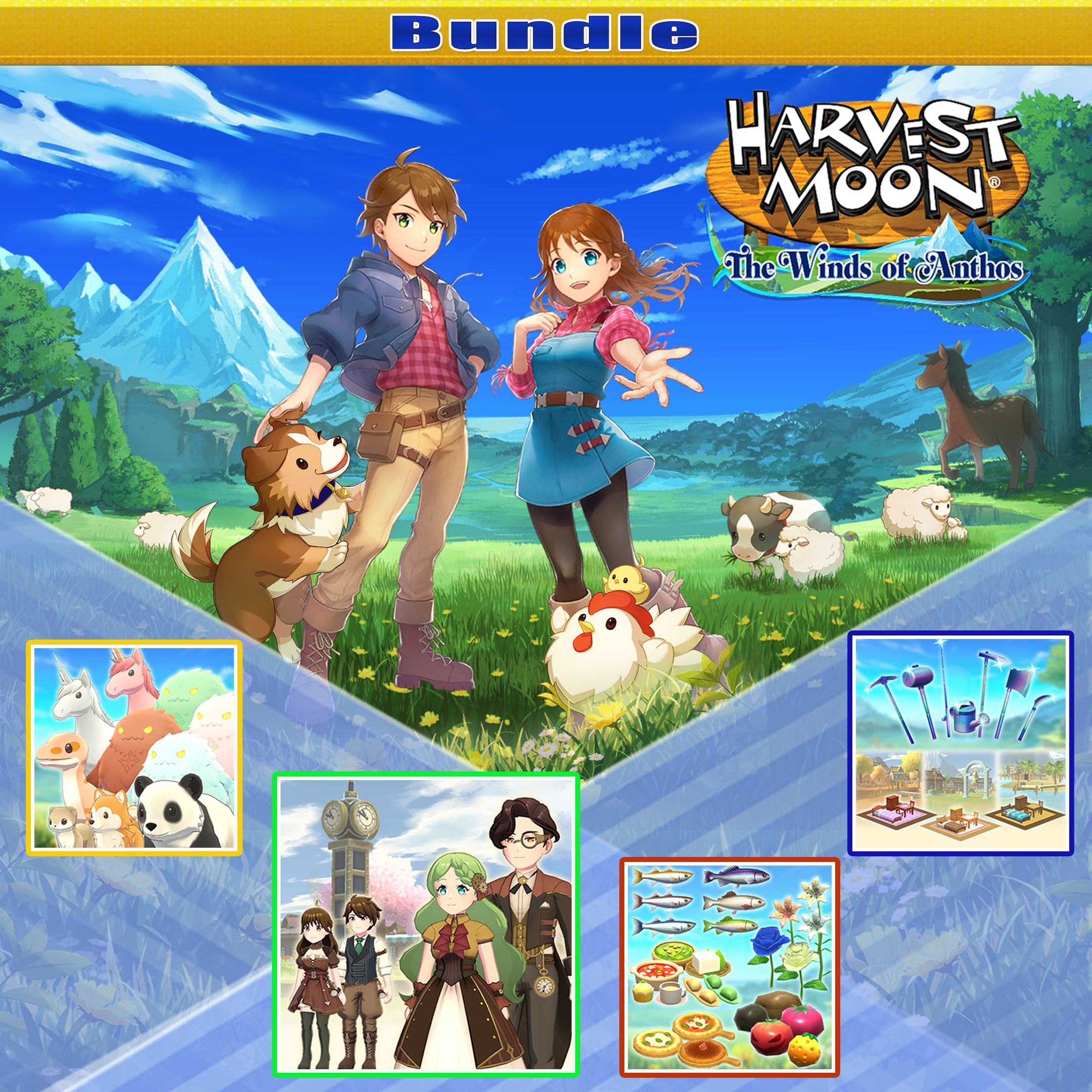 Harvest Moon: The Winds of Anthos Bundle - Xbox live key - United States