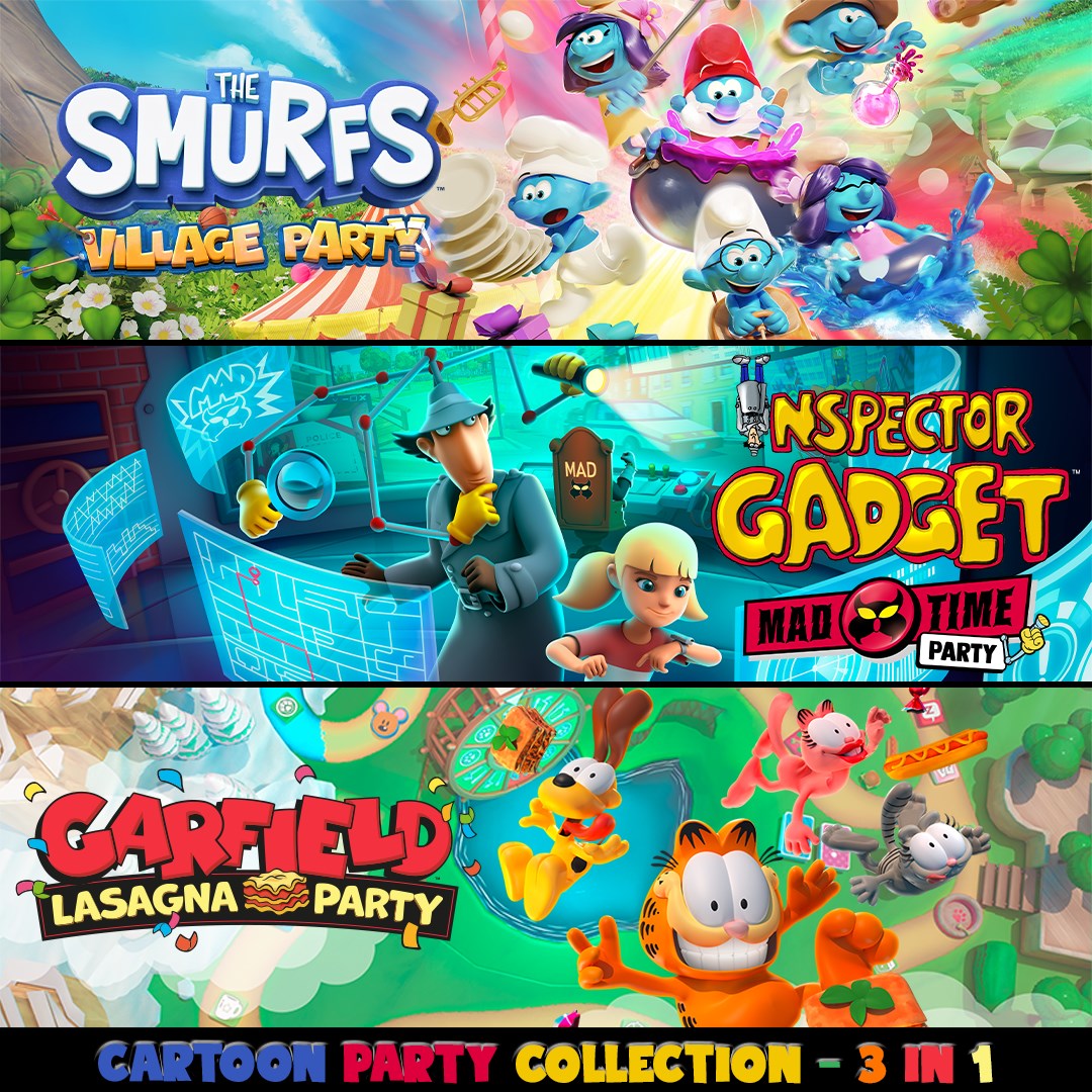 Cartoon Party Collection - 3 in 1 - Xbox live key - United Kingdom