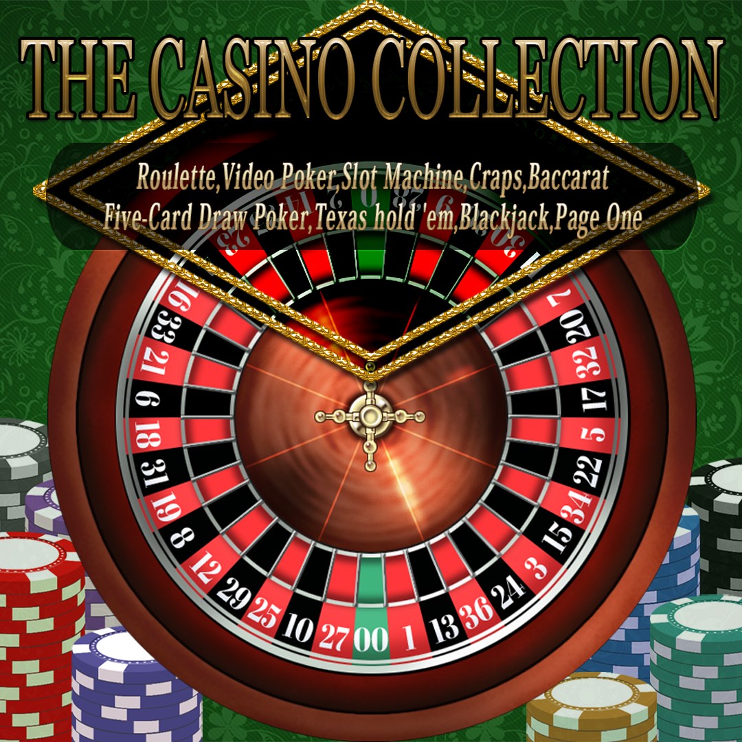 THE CASINO COLLECTION: Ruleta, Vídeo Póker, Tragaperras, Craps, Baccarat, Five-Card Draw Poker, Texas hold 'em, Blackjack and Page One - Xbox live key - United Kingdom