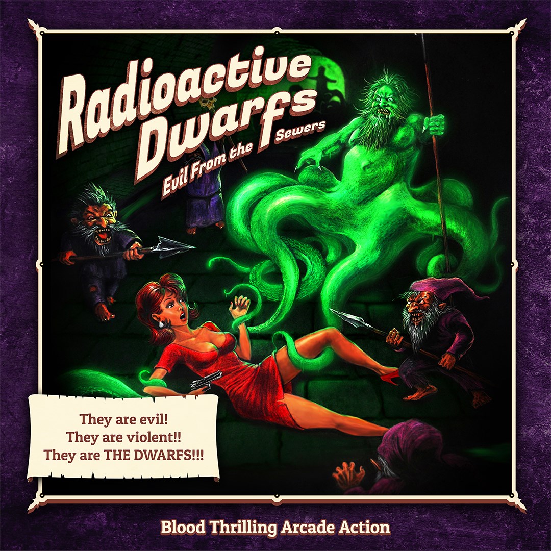 Radioactive Dwarfs: Evil From the Sewers - Xbox live key - United States