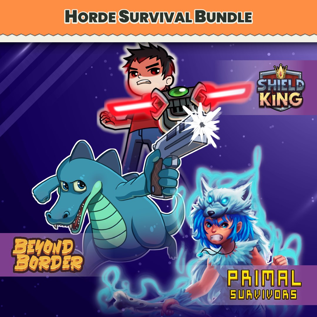 Horde Survival bundle Xbox - Beyond Border, Shield King and Primal Survivors - Xbox live key - United Kingdom
