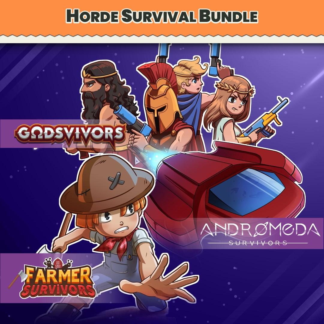 Horde Survival bundle Xbox - Andromeda, Godsvivors and Farmer Survivors - Xbox live key - United Kingdom