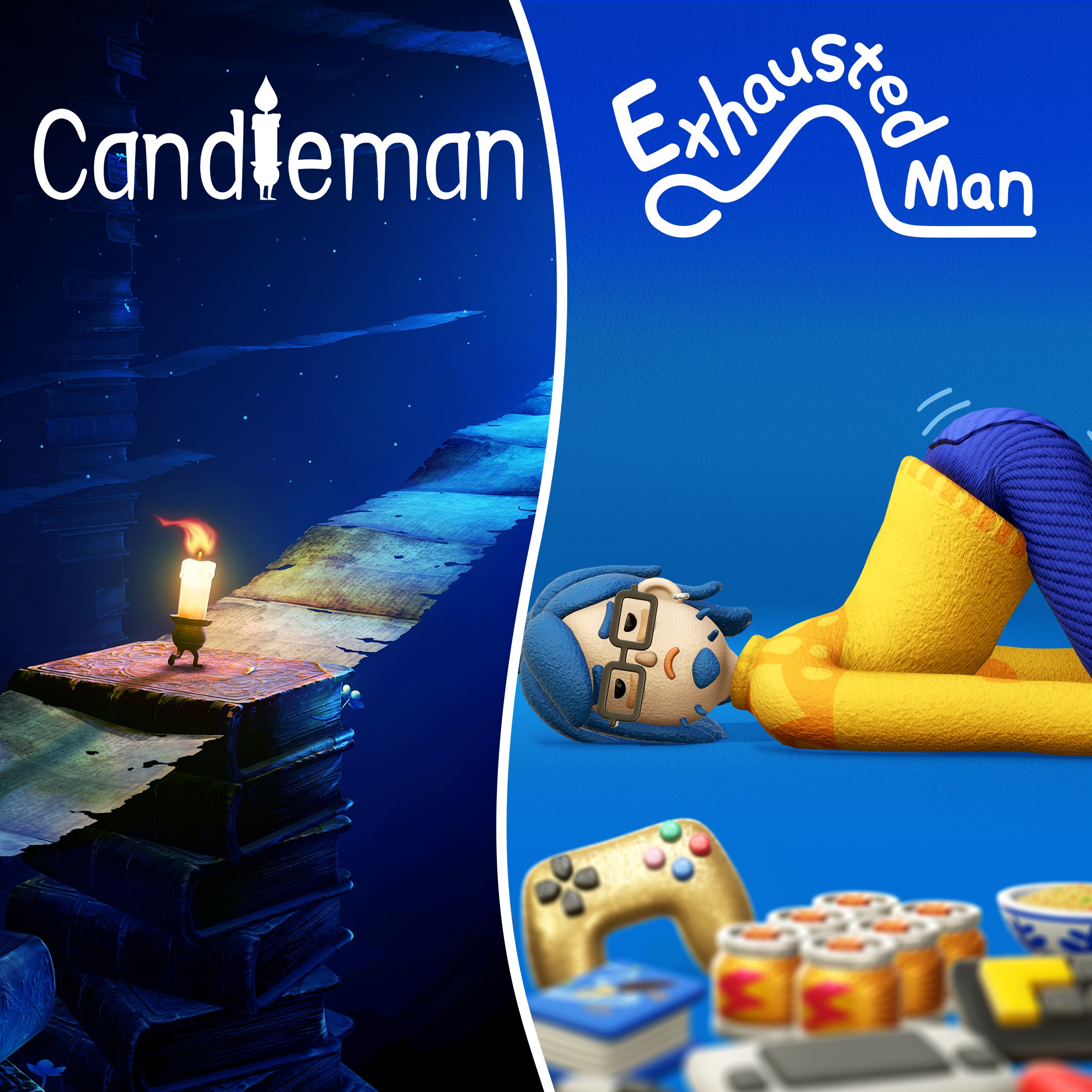 Exhausted Man and Candleman Bundle - Xbox live key - South Africa