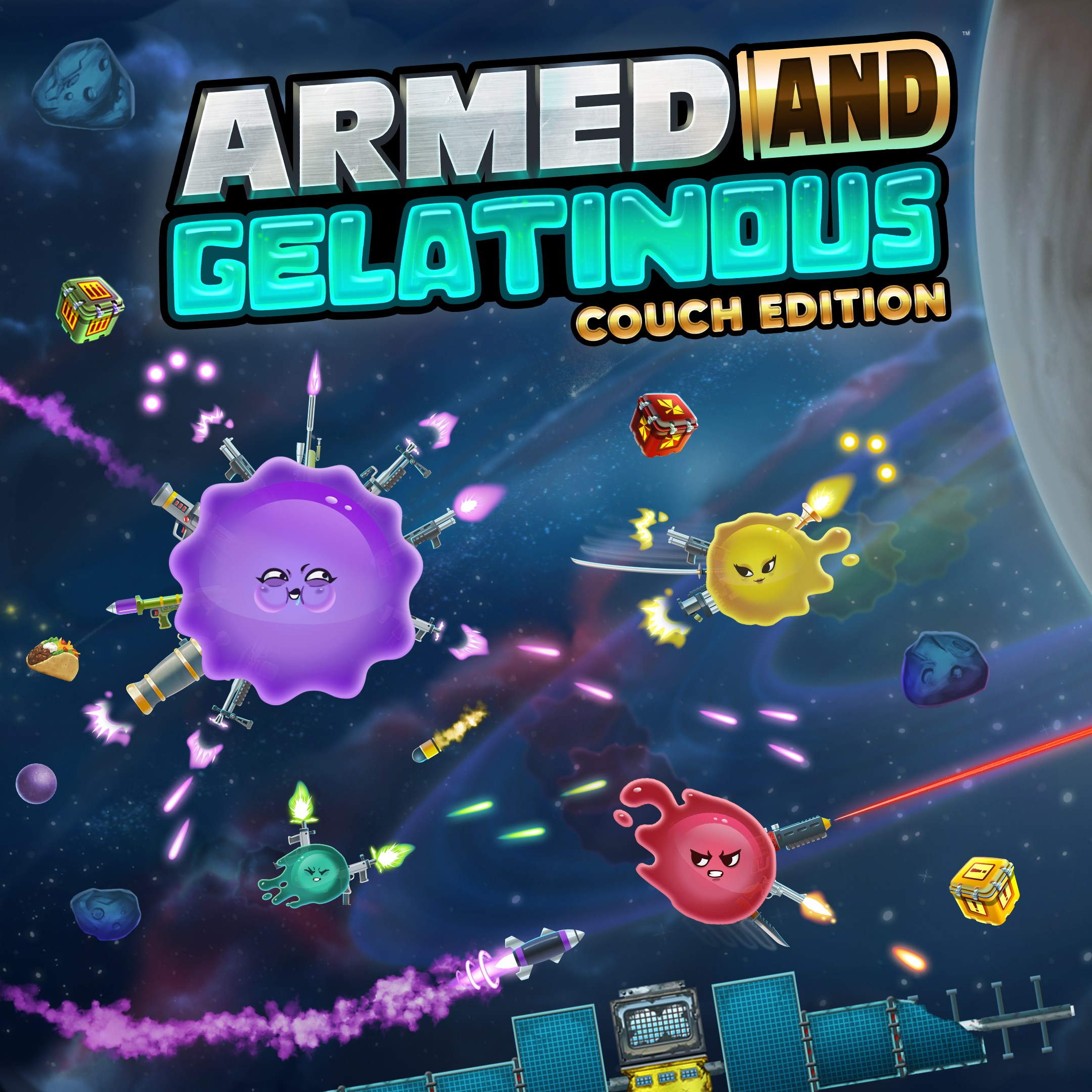 Armed and Gelatinous: Couch Edition - Xbox live key - United Kingdom