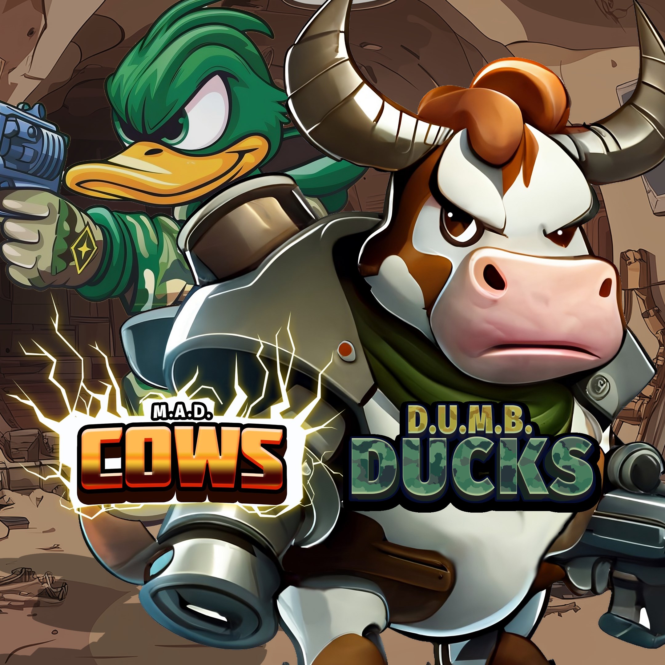 M.A.D. Cows and D.U.M.B. Ducks Bundle - Xbox live key - United Kingdom