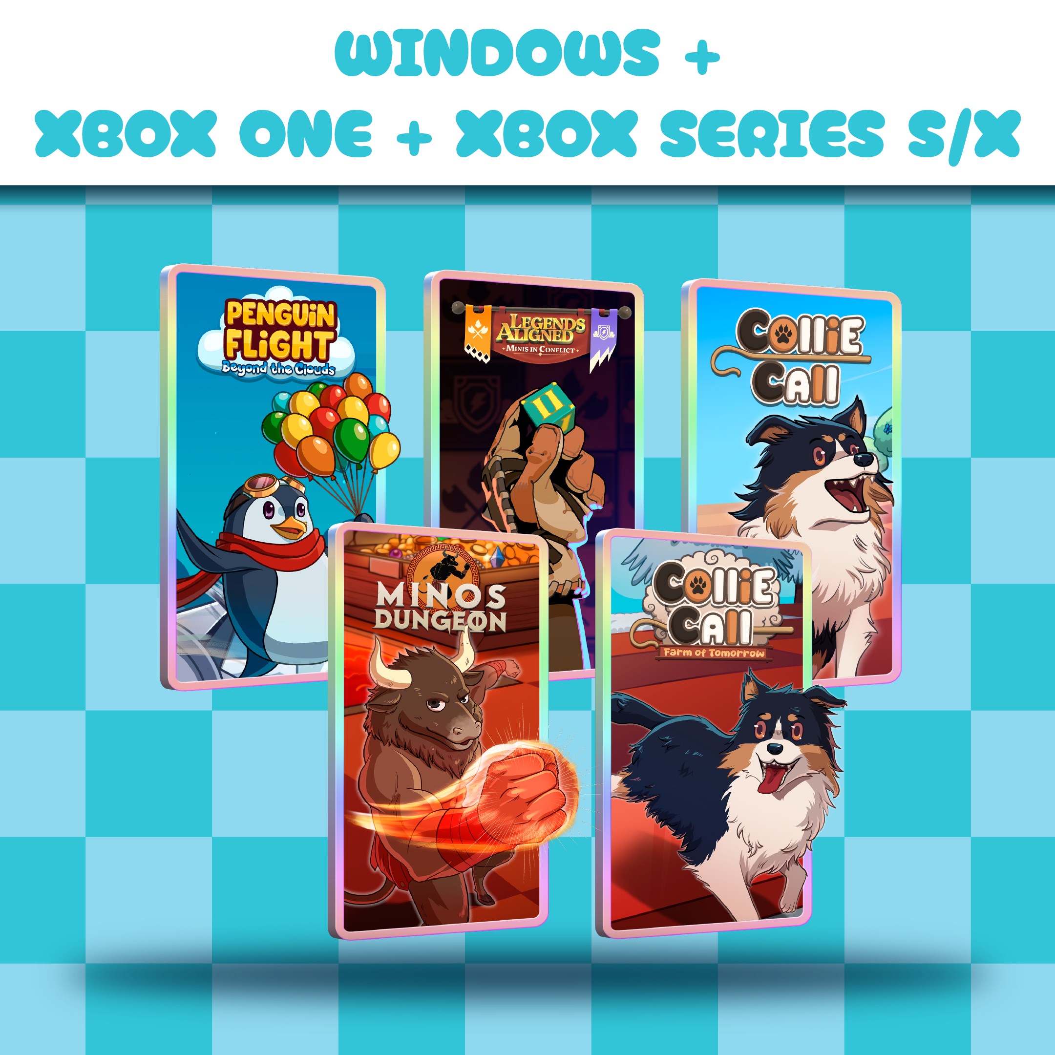 Penguin Flight 2 Minos Dungeon Legends 2 Collie 1 Collie 2 (Bundle) - Xbox live key - South Africa