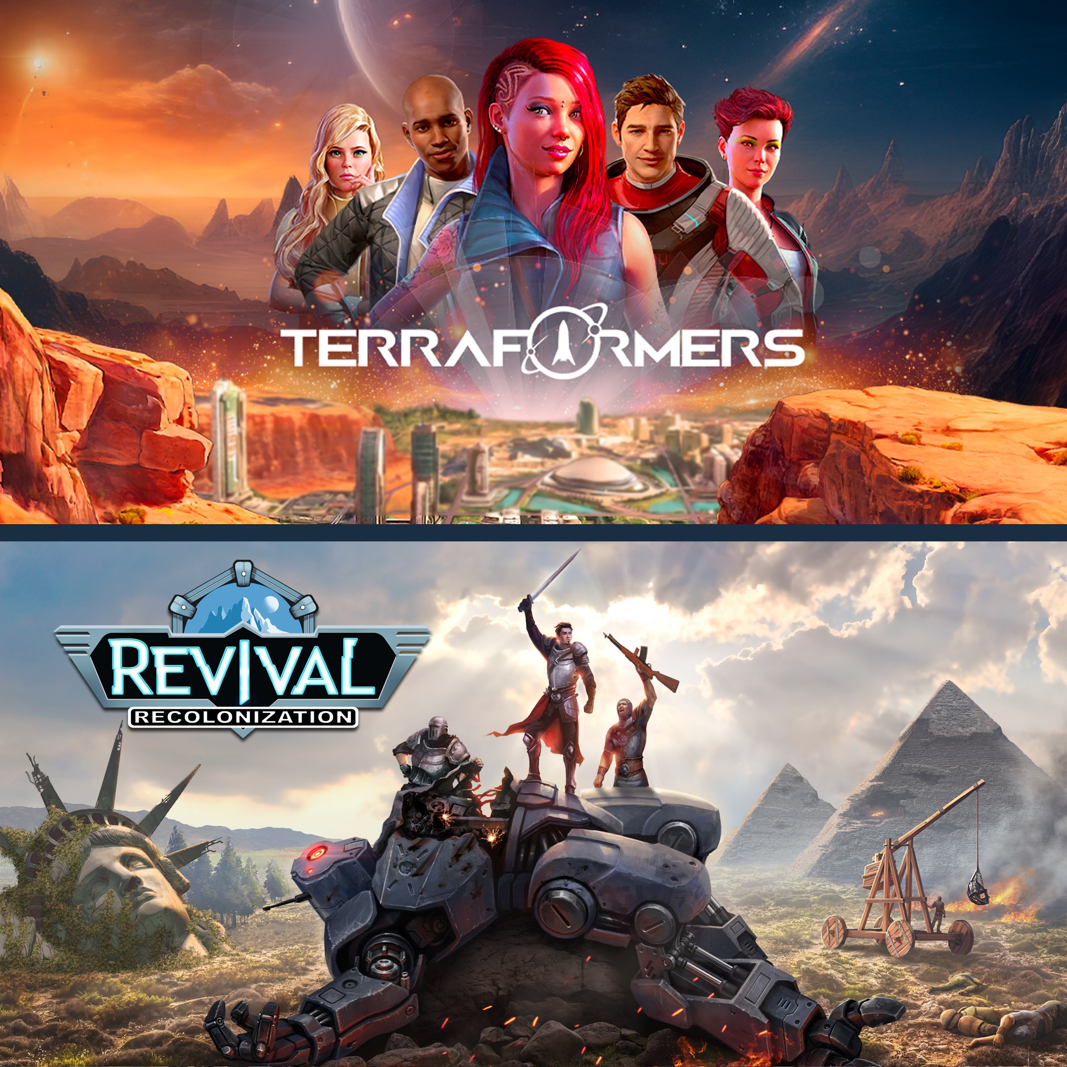 Terraformers + Revival: Recolonization - Xbox live key - South Africa