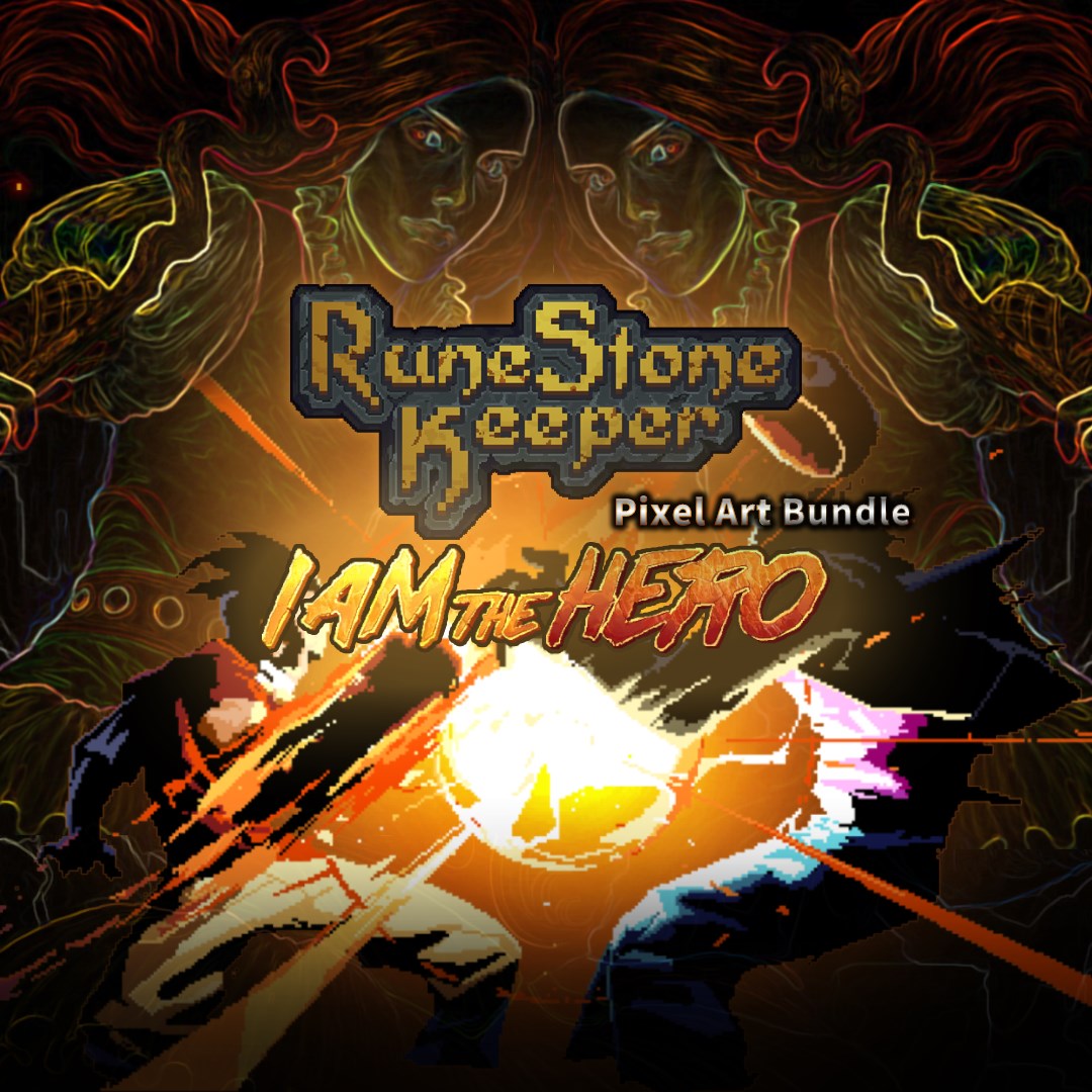 RuneStone Keeper and I am the hero PixelArt Bundle - Xbox live key - United Kingdom