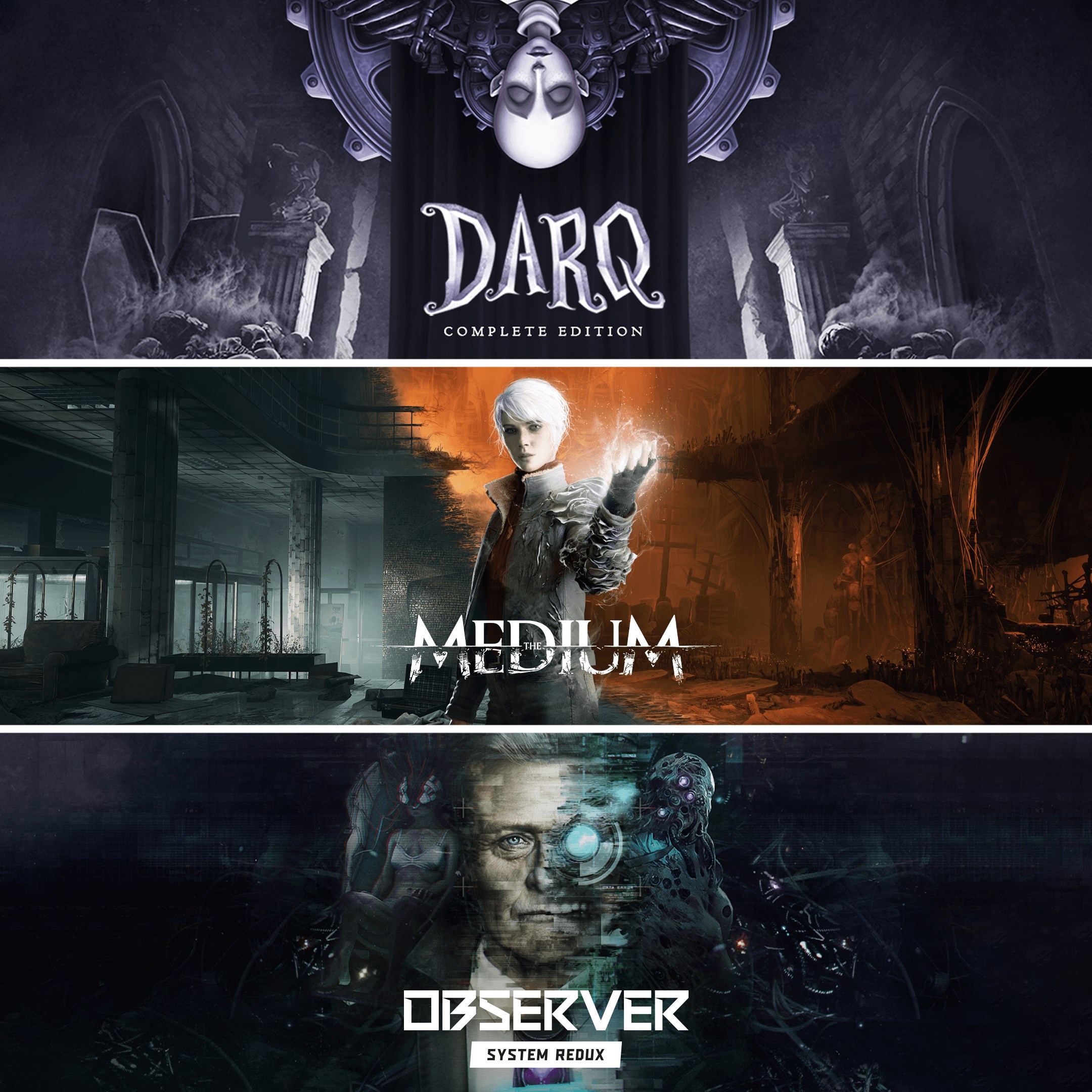 The Medium + Observer: System Redux + DARQ: Complete Edition — Bundle - Xbox live key - South Africa