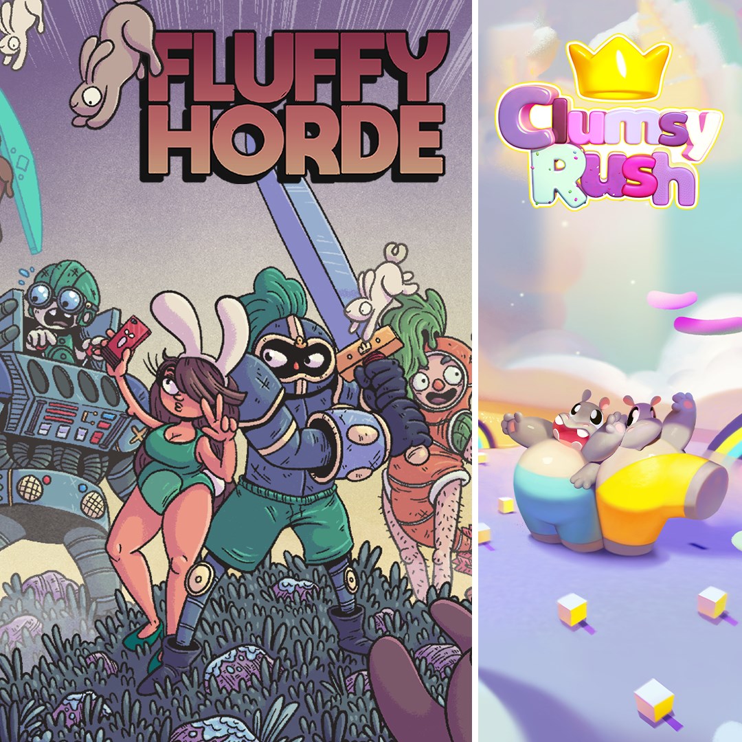 Fluffy Horde + Clumsy Rush - Xbox live key - South Africa