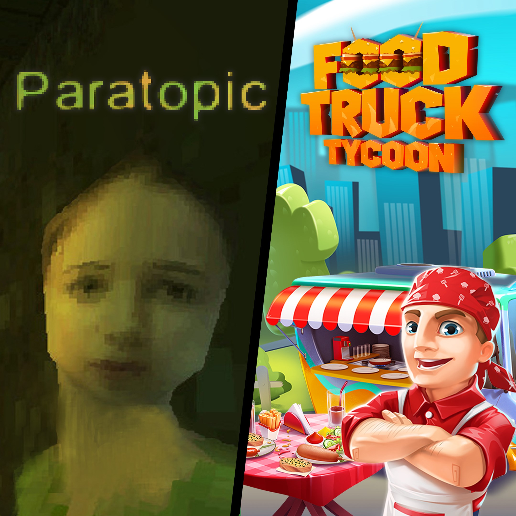 Paratopic + Food Truck Tycoon - Xbox live key - United Kingdom