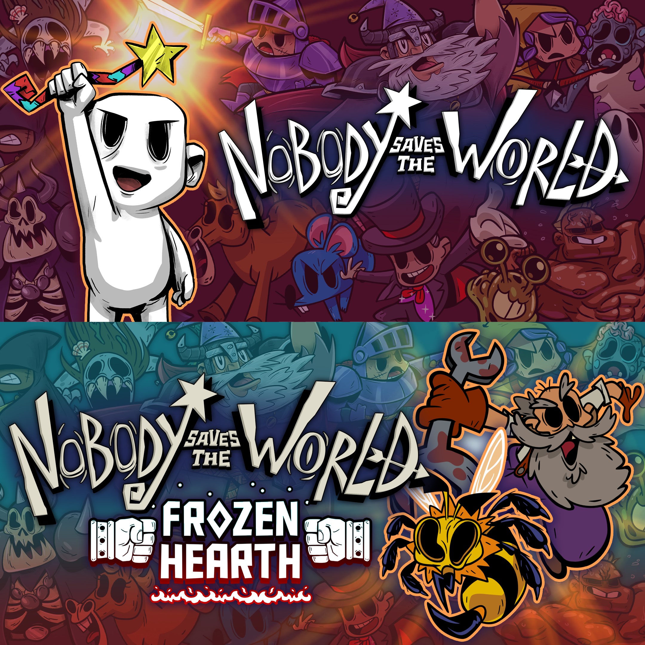 Nobody Saves the World + Frozen Hearth Bundle - Xbox live key - South Africa