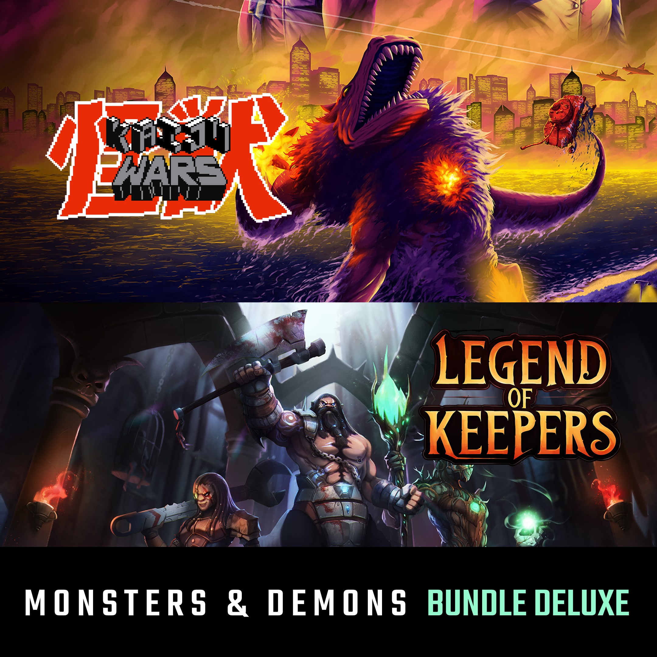 Kaiju Wars + Legend of Keepers - Monsters & Demons Deluxe Bundle - Xbox live key - South Africa