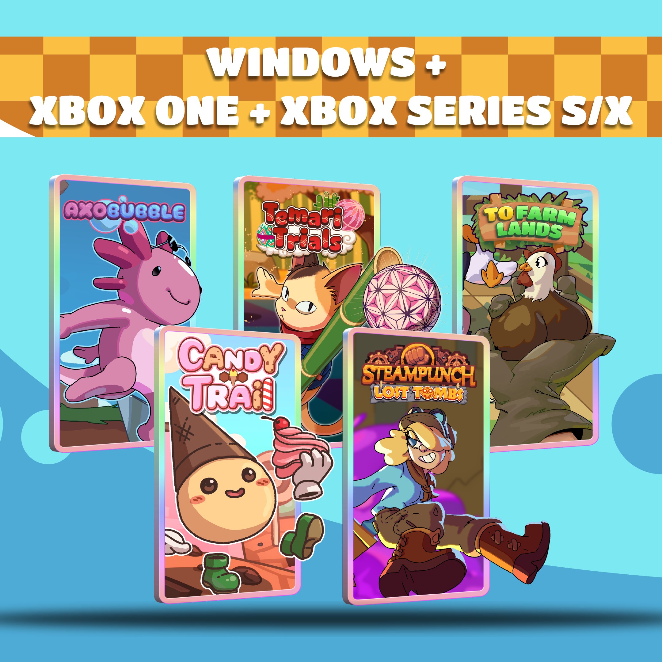 Candy Temari Steampunch 2 Farm Lands Axobubble (Bundle) - Xbox live key - United States