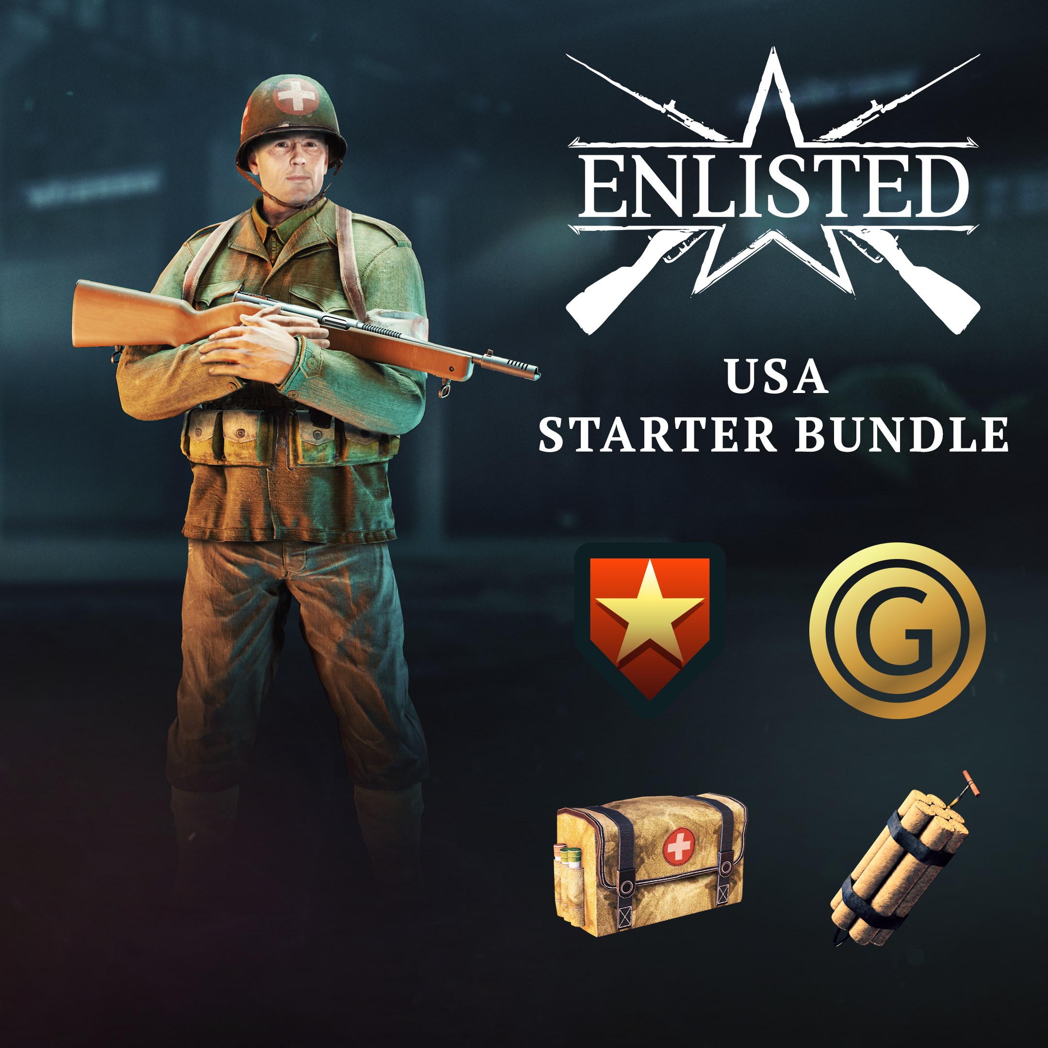 Enlisted - USA Starter Bundle - Xbox live key - United States