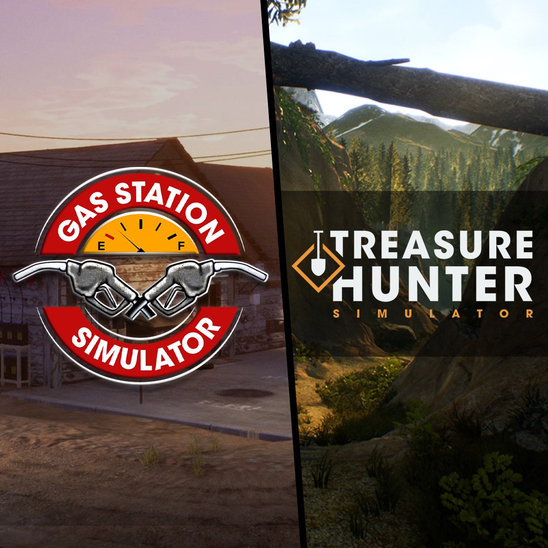 Simulator Pack: Gas Station Simulator and Treasure Hunter Simulator - Xbox live key - South Africa