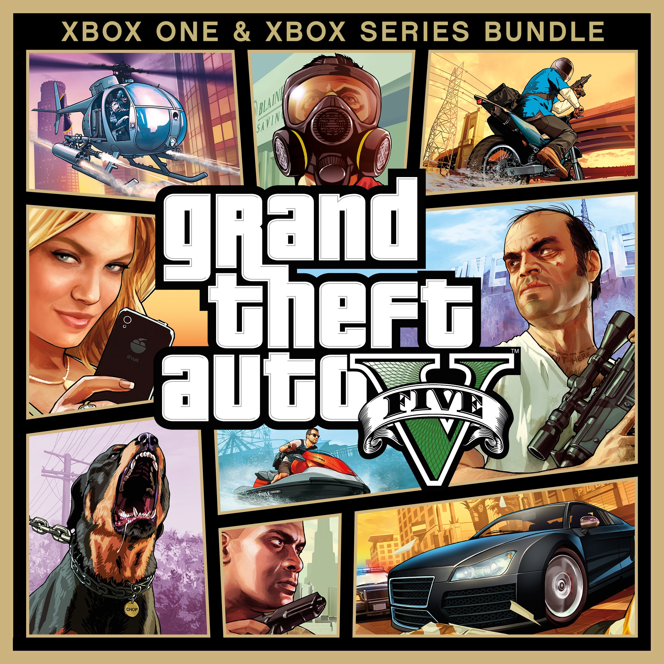 Grand Theft Auto V (Xbox One & Xbox Series X|S) - Xbox live key - South Africa