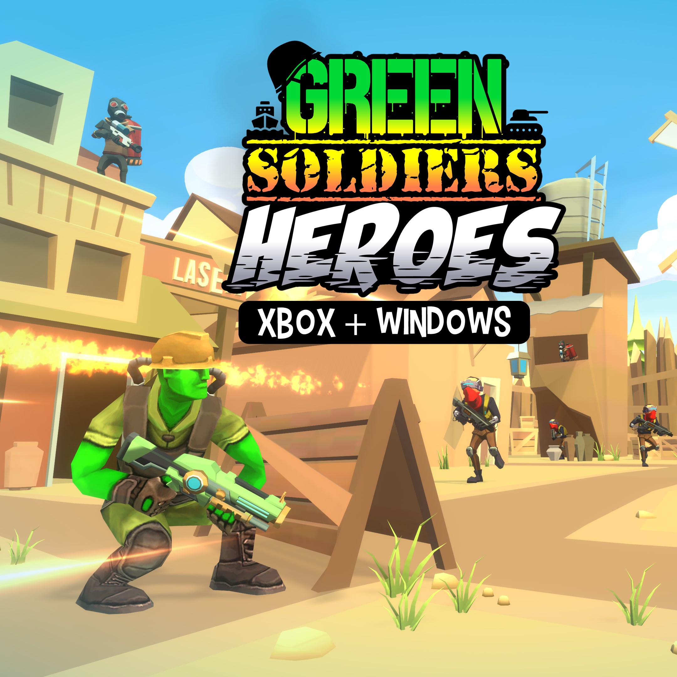 Green Soldiers Heroes (Xbox + Windows) - Xbox live key - United Kingdom