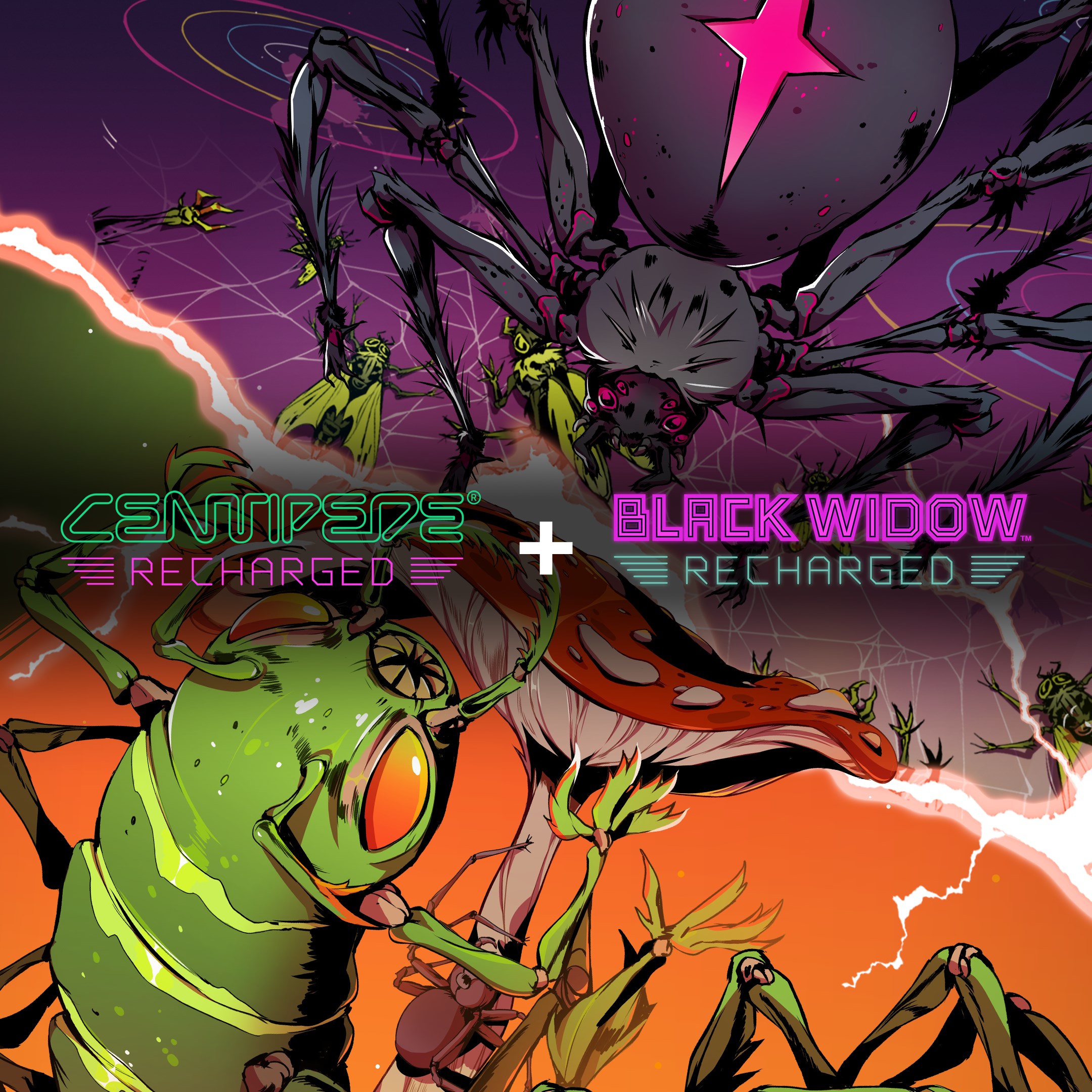 Atari Recharged Bundle: Centipede + Black Widow - Xbox live key - United States