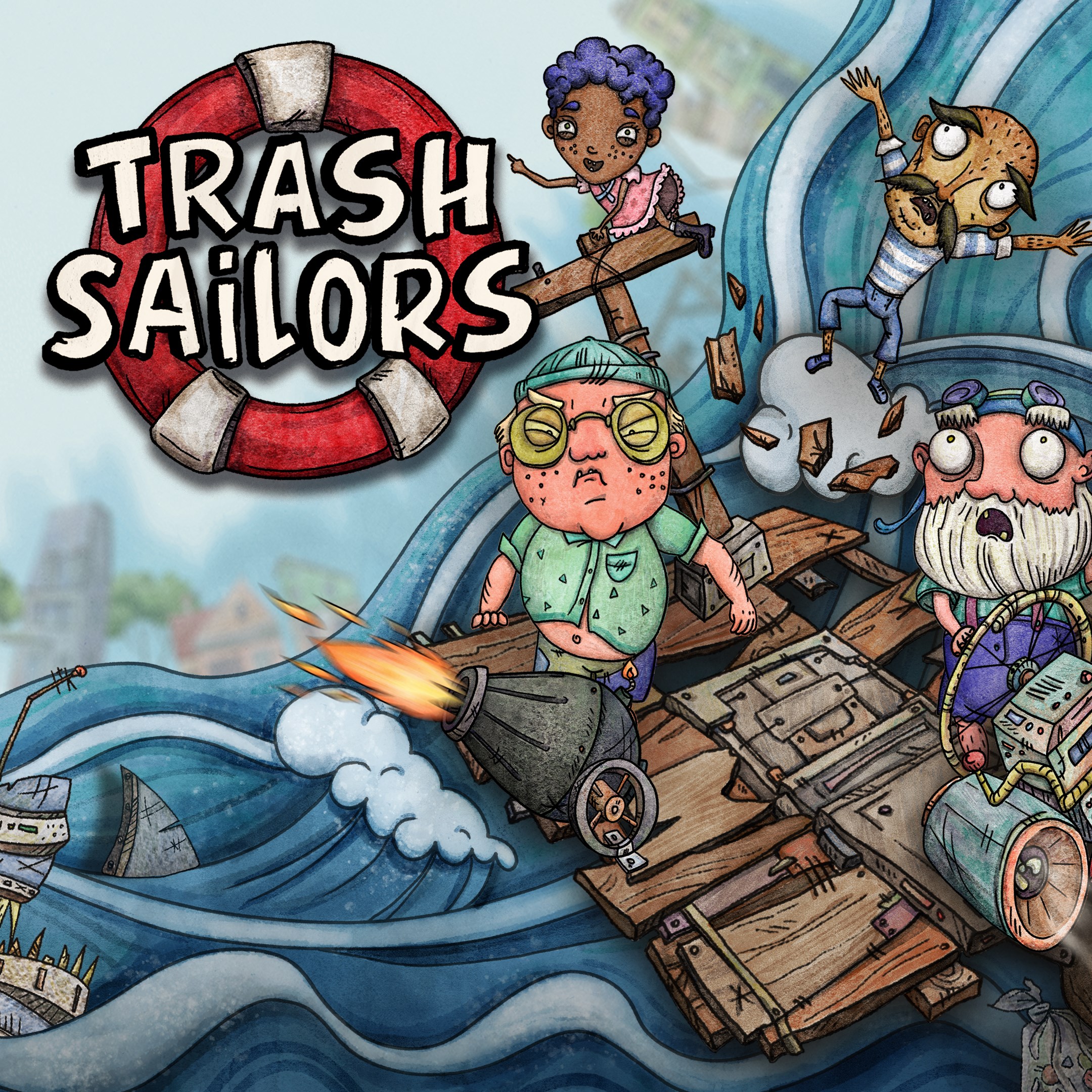 Trash Sailors - Xbox live key - South Africa