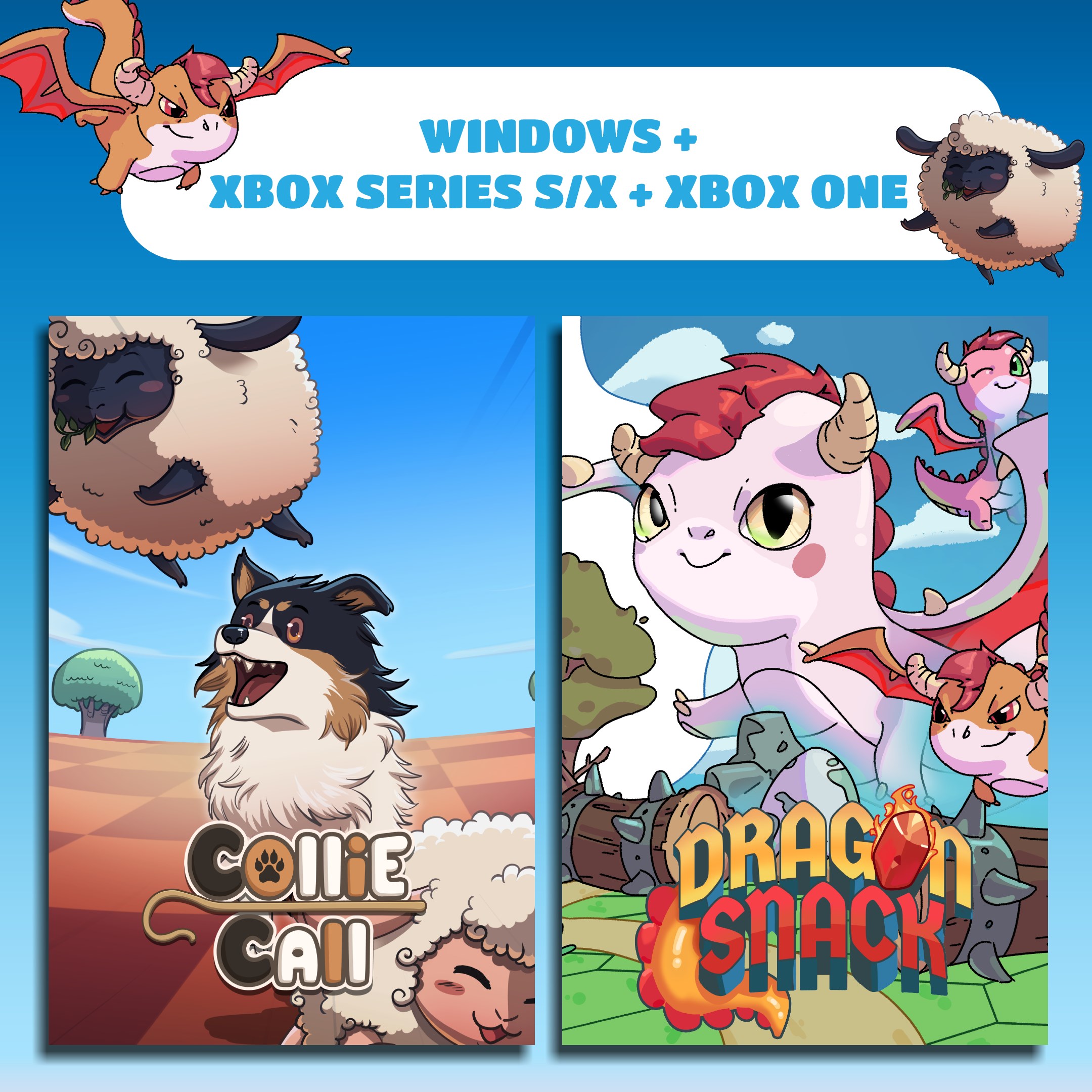 Dragon Snack / Collie Call (Bundle) - Xbox live key - United States