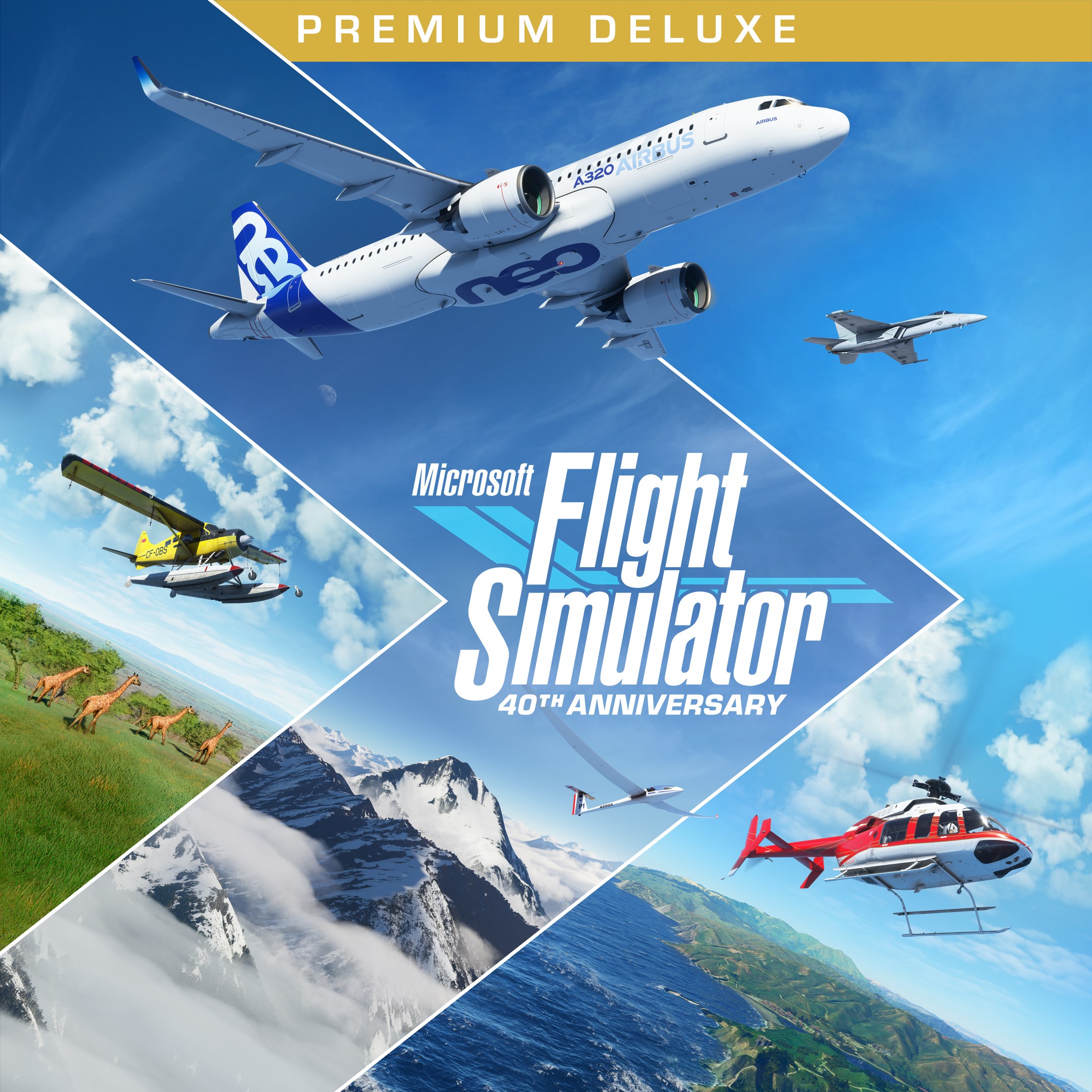 Microsoft Flight Simulator (2020) Premium Deluxe 40th Anniversary Edition - Xbox live key - United States