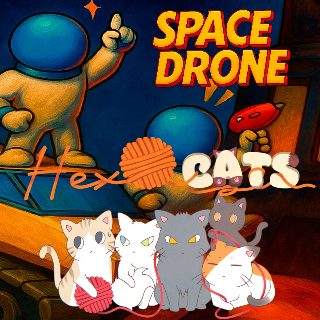Space Drone and Hex Cats Bundle - Xbox live key - South Africa