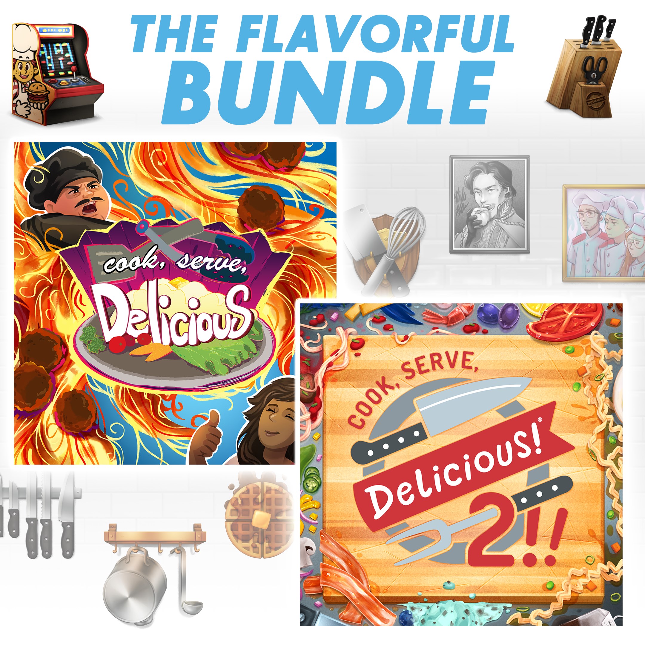 Cook, Serve, Delicious! 1/2 Bundle! - Xbox live key - United States
