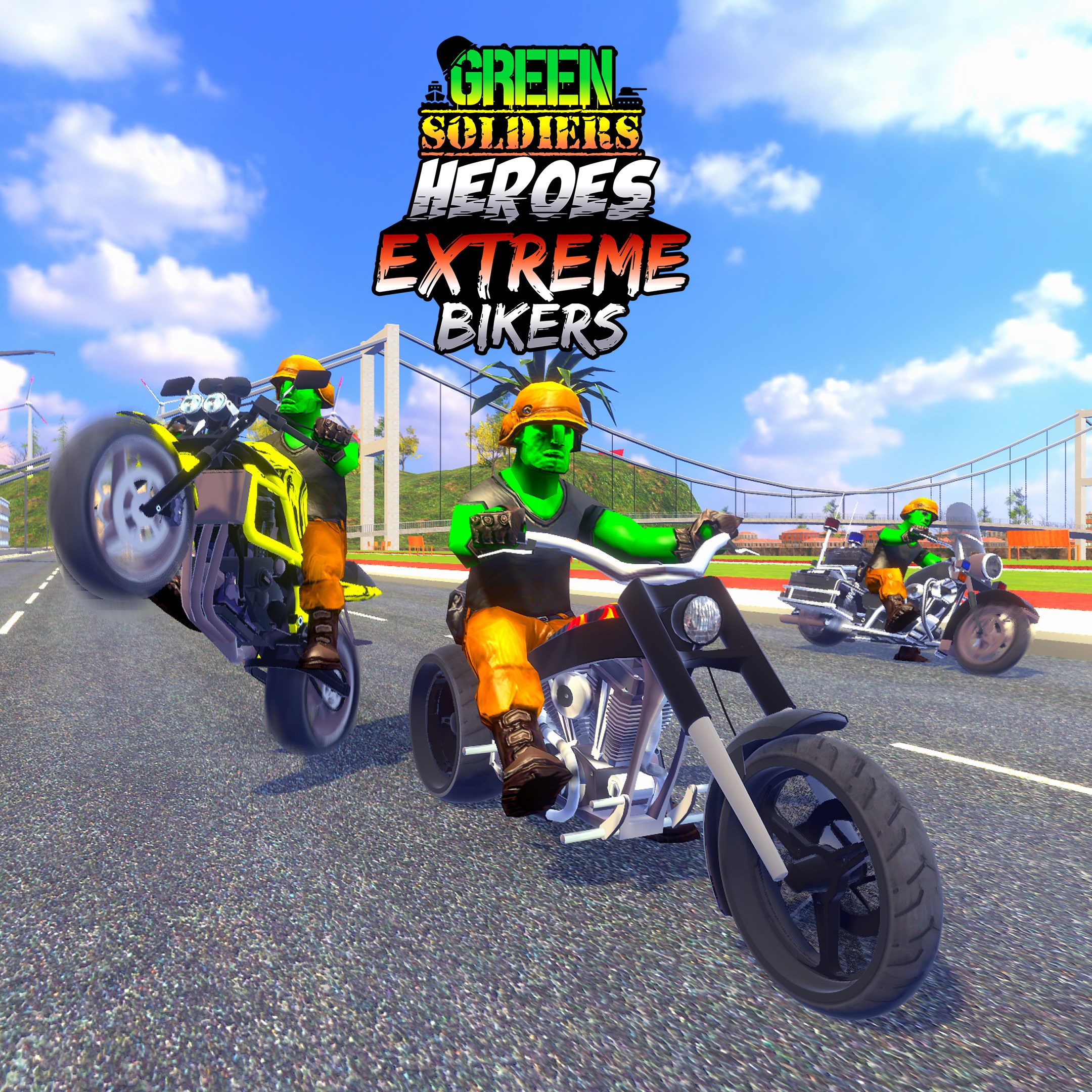 Green Soldiers Heroes: Extreme Bikers - Xbox live key - United States