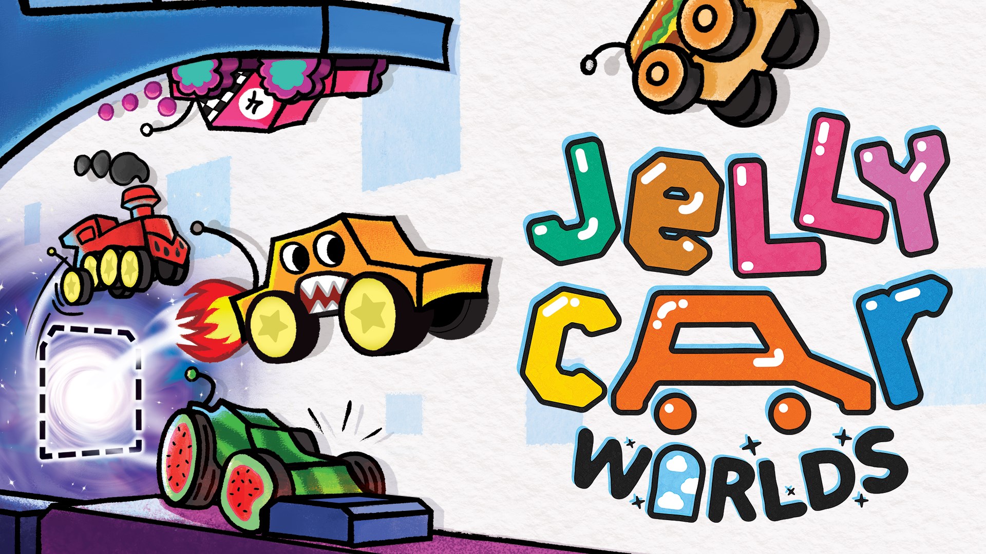 JellyCar Worlds - Xbox live key - United Kingdom