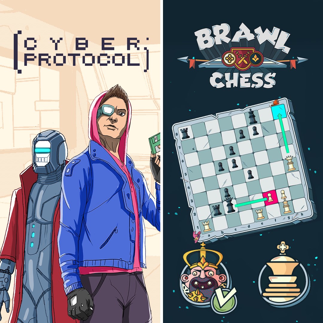 Brawl Chess + Cyber Protocol - Xbox live key - South Africa