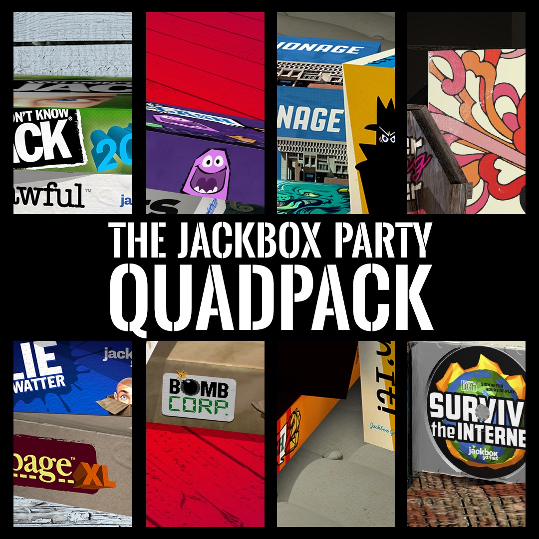 The Jackbox Party Quadpack - Xbox live key - United Kingdom