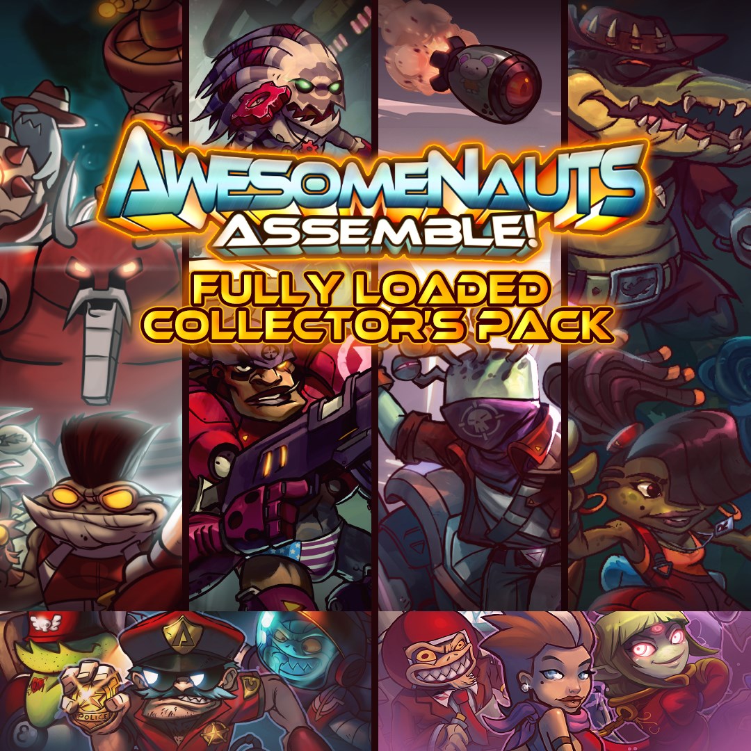 Fully Loaded Collector's Pack - Awesomenauts Assemble! Game Bundle - Xbox live key - South Africa