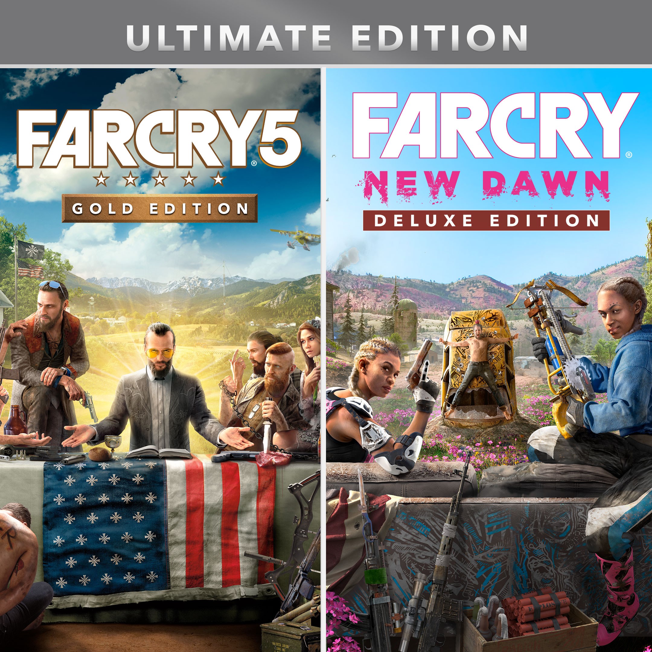 Far Cry® 5 Gold Edition + Far Cry ® New Dawn Deluxe Edition Bundle - Xbox live key - South Africa